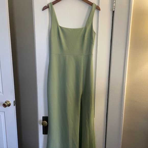 Anthropologie, BHLDN Dresses & Skirts - Anthropologie - BHLDN Blake Square-Neck Stretch Crepe Maxi Dress